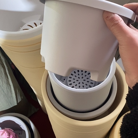 树脂球根17口径5个无托灰白