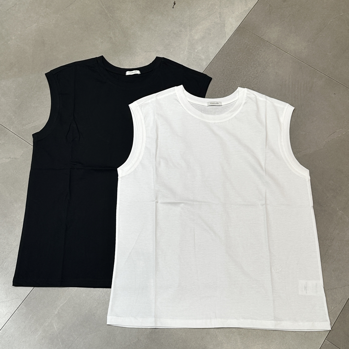 韩国代购 百搭打底砍袖背心 不支持退