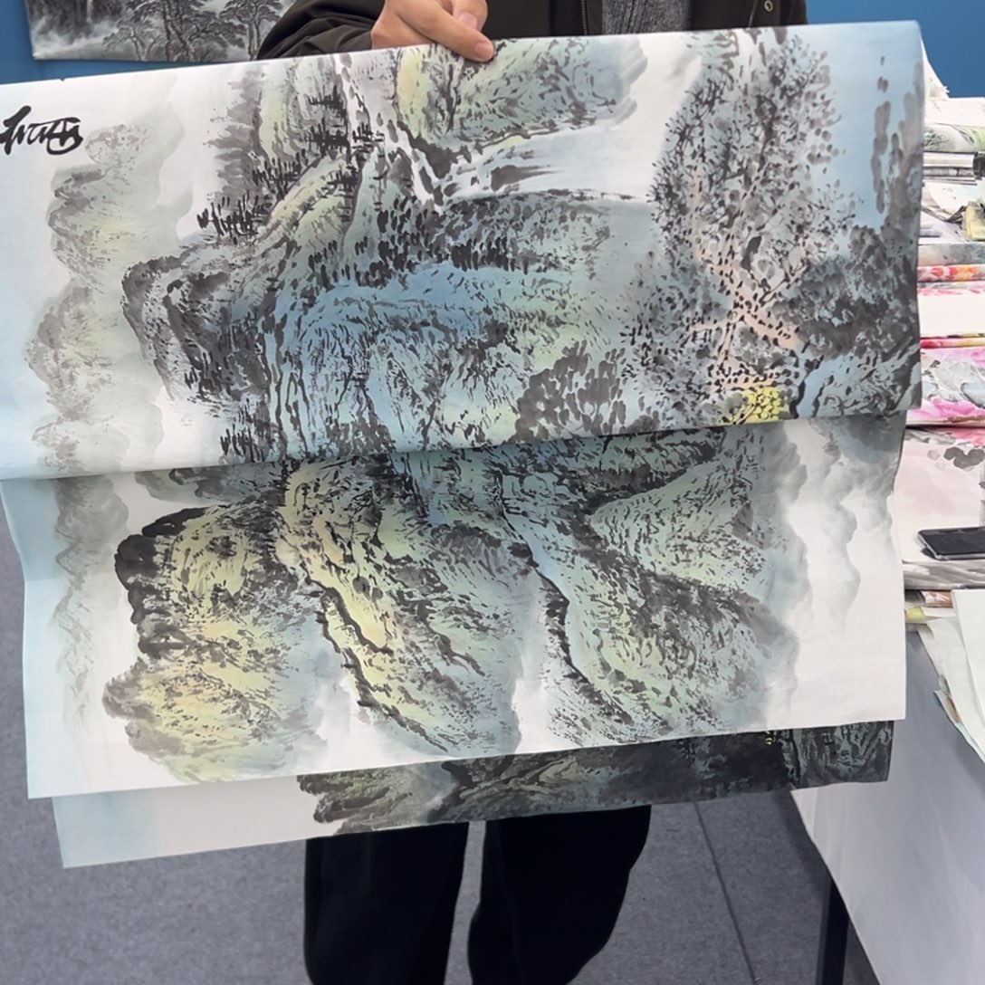 姚***琳国画国画作品纯手绘欣赏