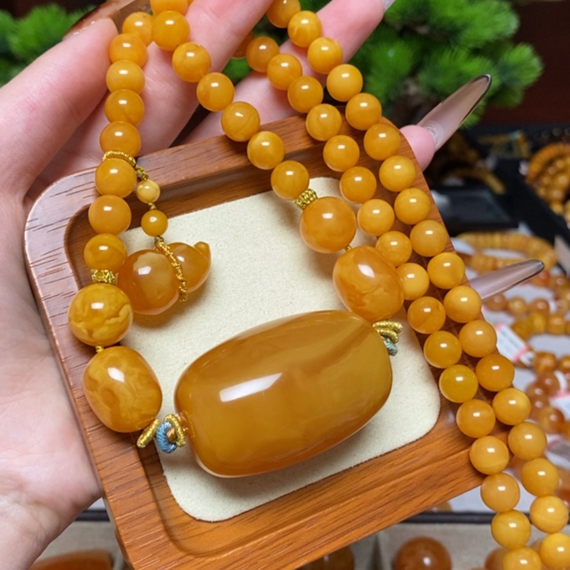 【闪购商品】手链蜜蜡未镶嵌项链