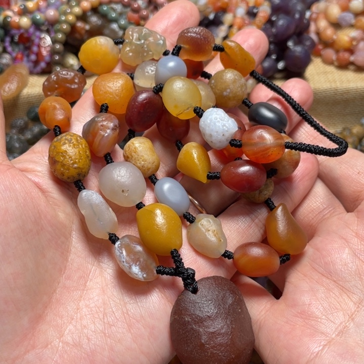 玛瑙/玉髓合金手链