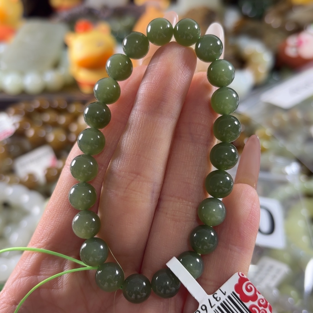 和田玉未镶嵌手链314