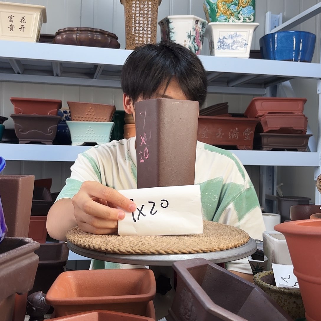 紫砂花盆宜兴紫荆