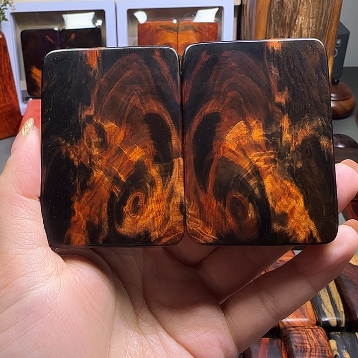 无***刚木大红酸枝对牌278……