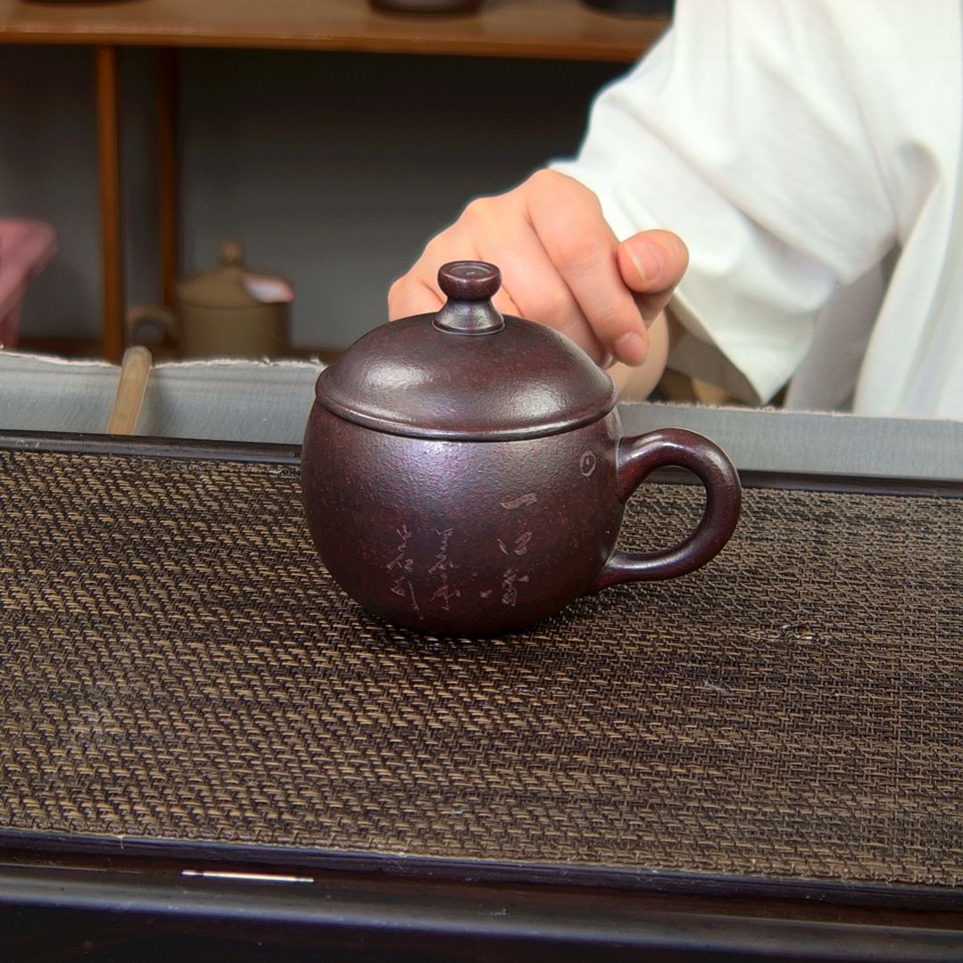 【闪购商品】茶杯绿泥高货放漏