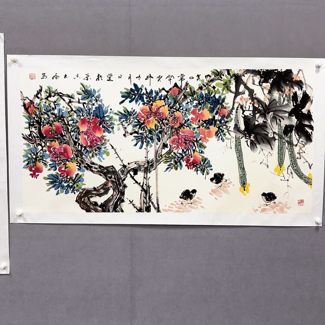 国画国画纯手绘作品请放心去藏
