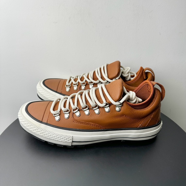 95新 MM6 40码/皮革板鞋 棕色/正品潮鞋球鞋/全新公价1799