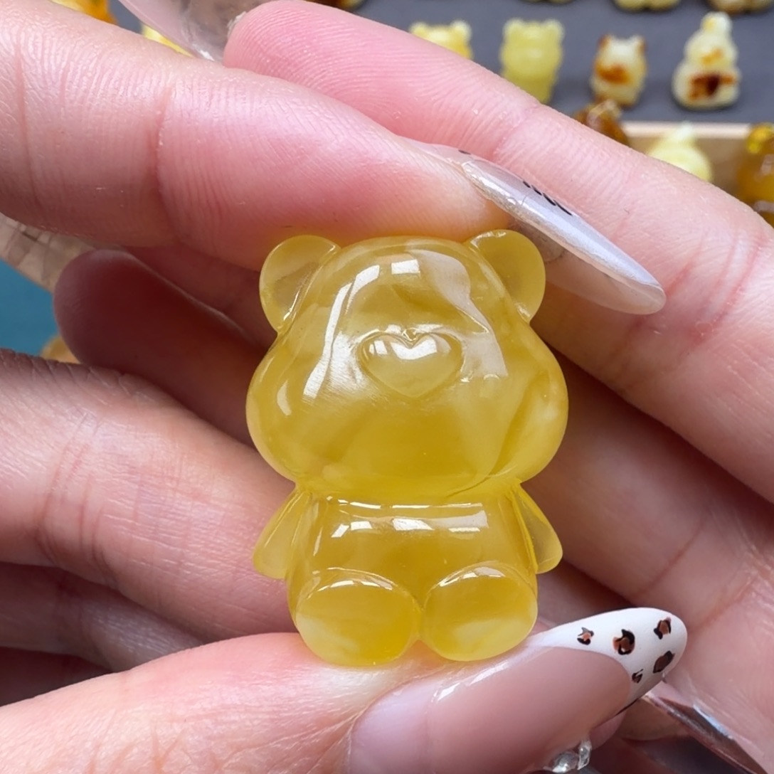 琥珀未镶嵌裸石蜜蜡