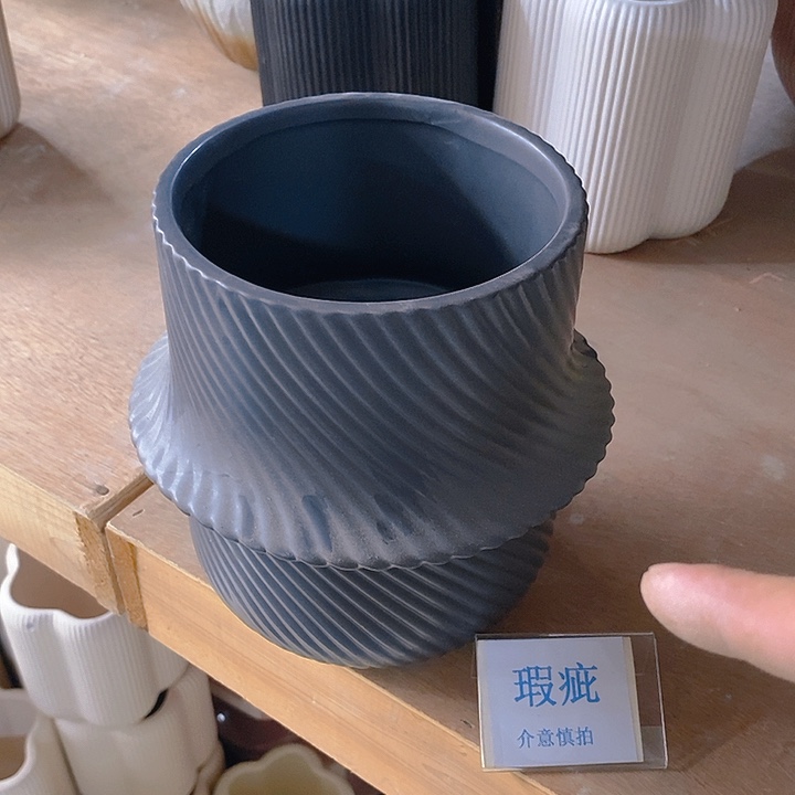 紫砂花盆多肉绿植瑕疵盆有孔