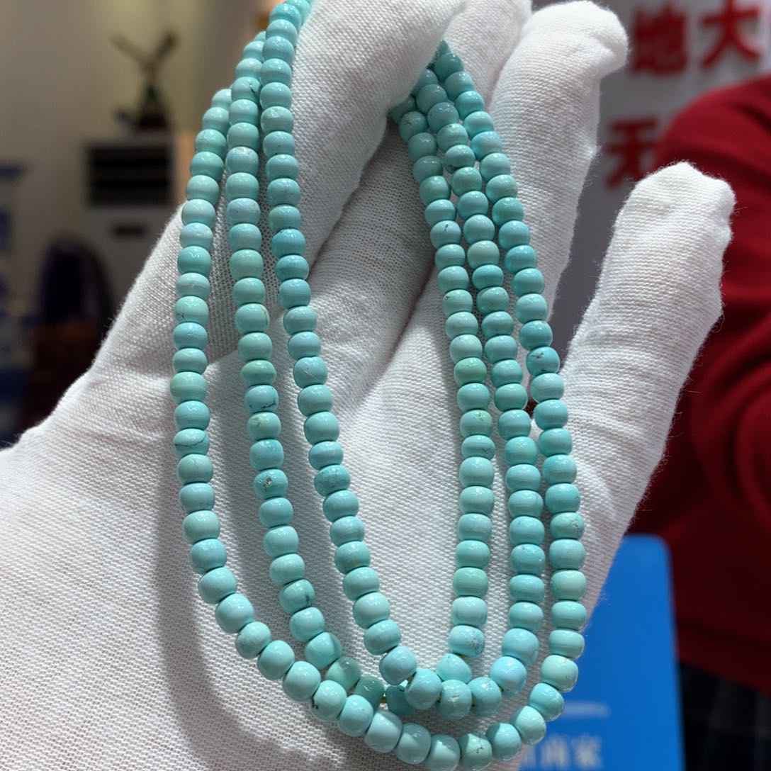 绿松石长链未镶嵌