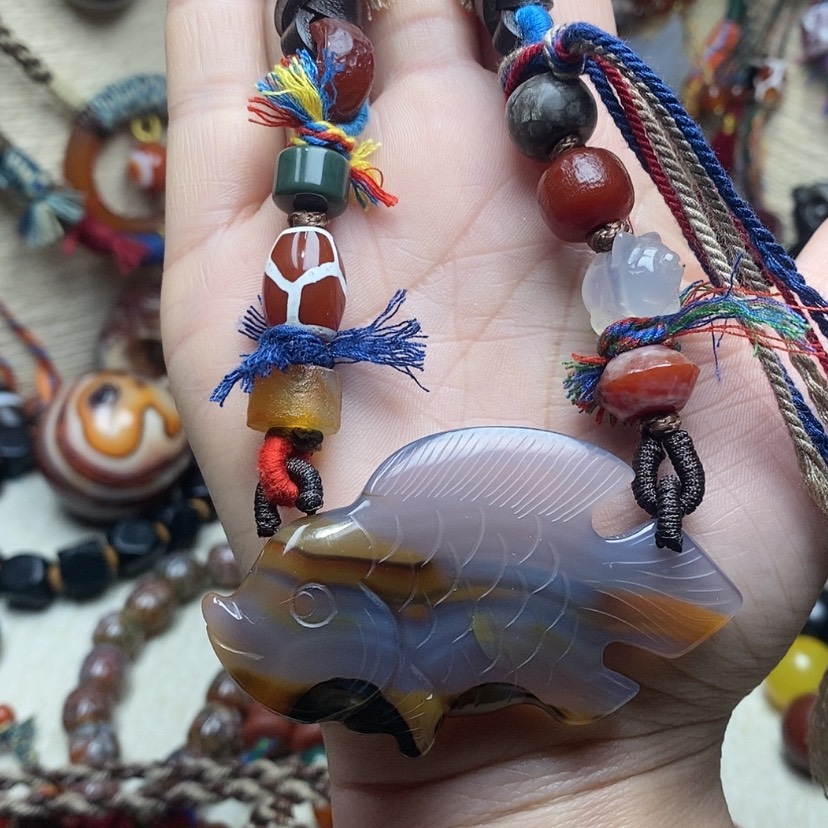 【闪购商品】玛瑙/玉髓颈饰未镶嵌