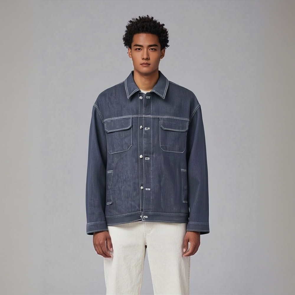 男款时尚潮流牛仔服外套968101