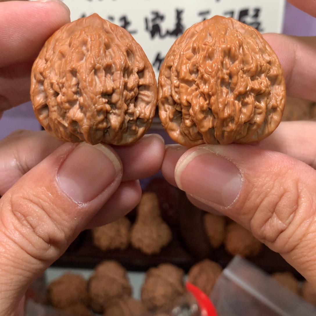文玩核桃把件回血麦虎