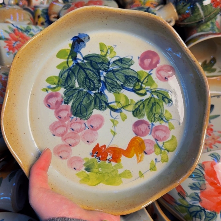 瓷片景德镇陶瓷手工手绘