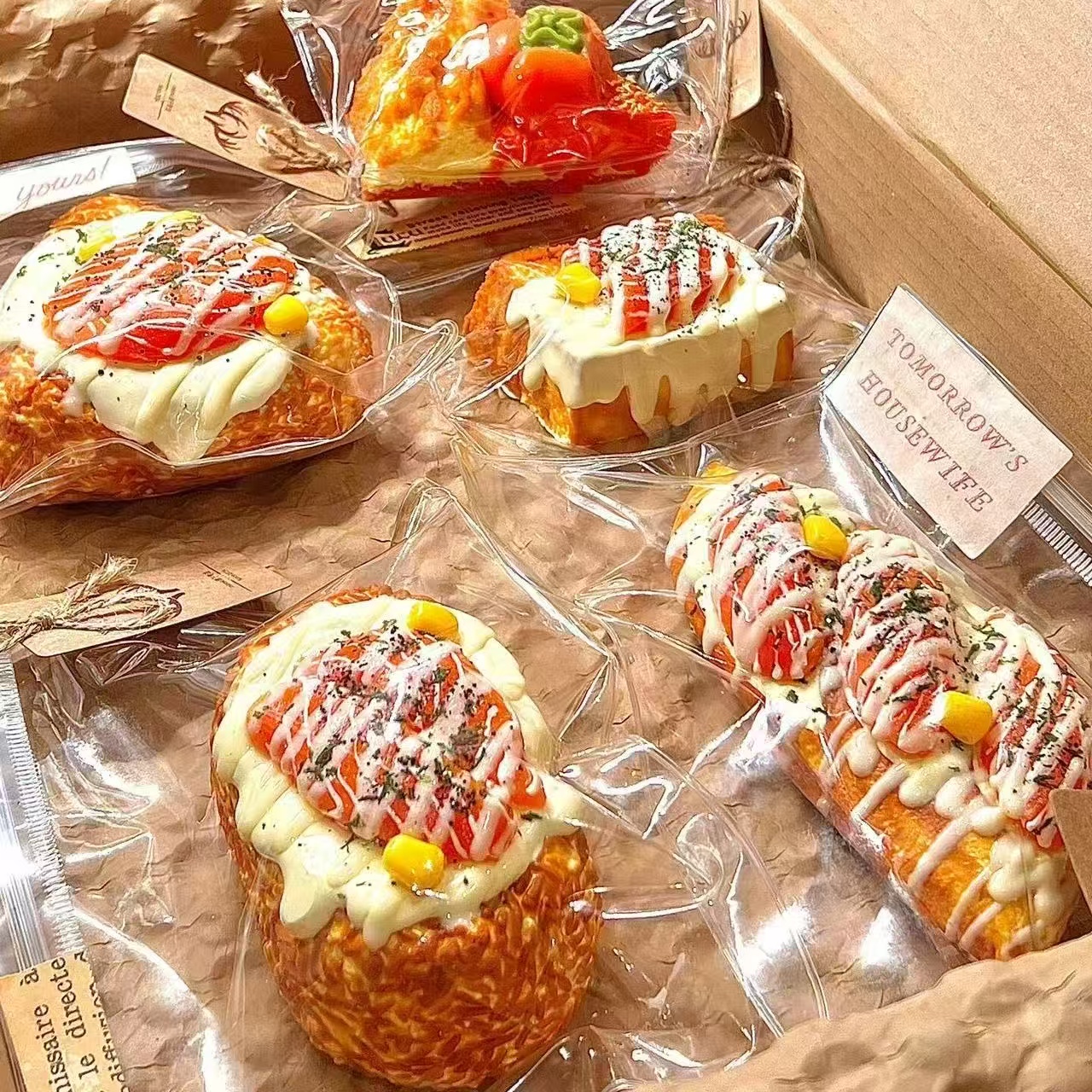 M盒食品级硅胶捏捏乐纯手工捏捏乐默认微瑕