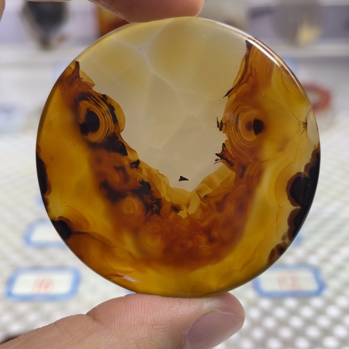 玛瑙/玉髓颈饰合金