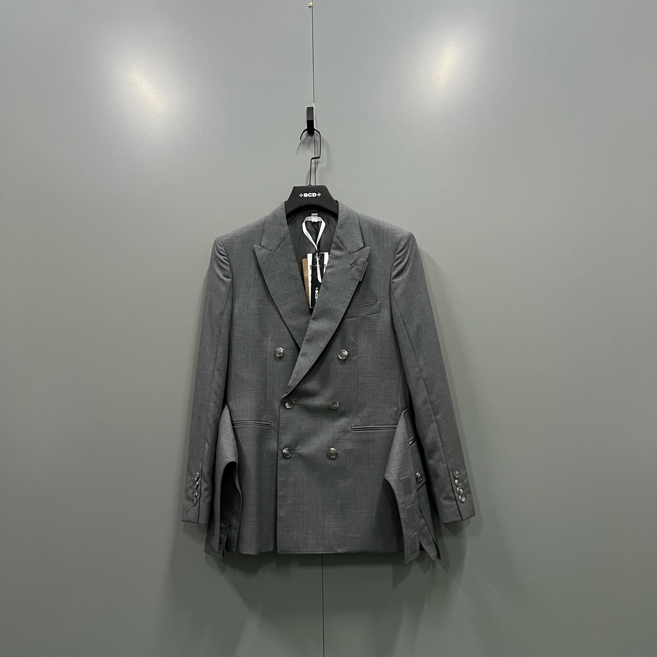 未使用 BURBERRY/博柏利 jp1226 灰色西服 000149