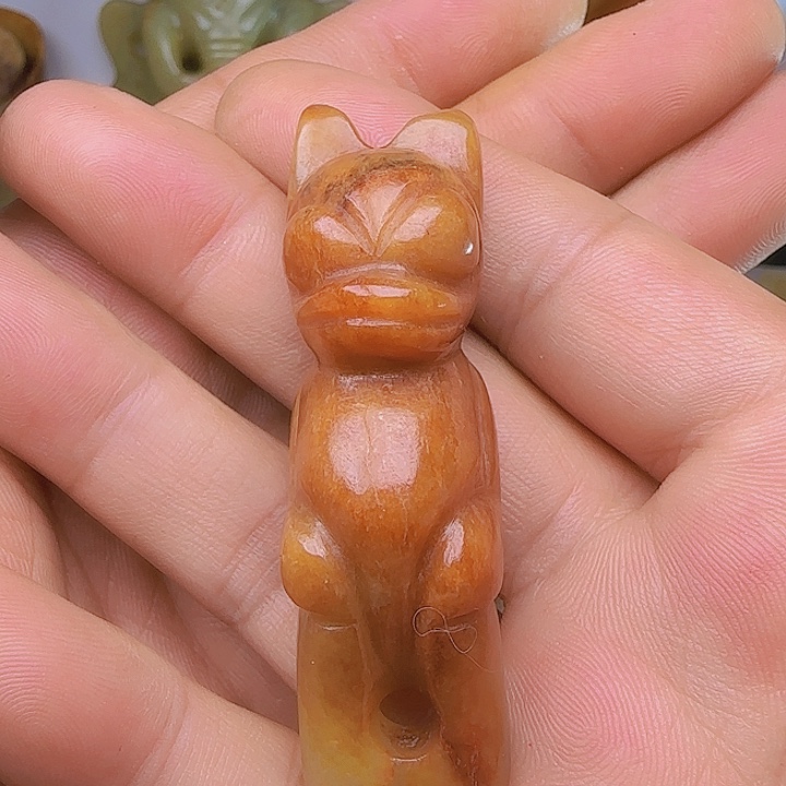 和田玉吊坠(不含链)未镶嵌