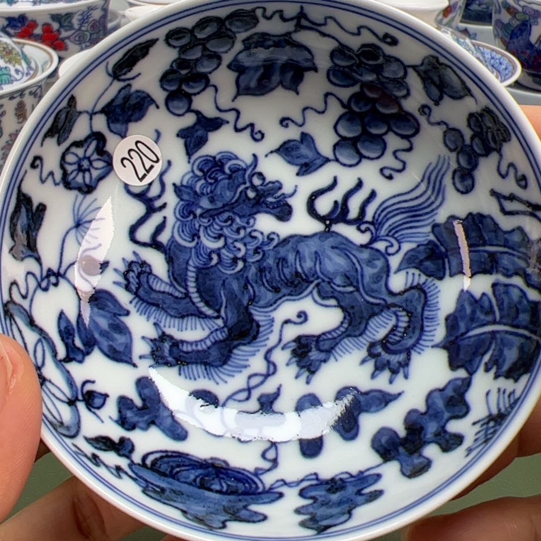 杯景德镇纯手绘茶具220