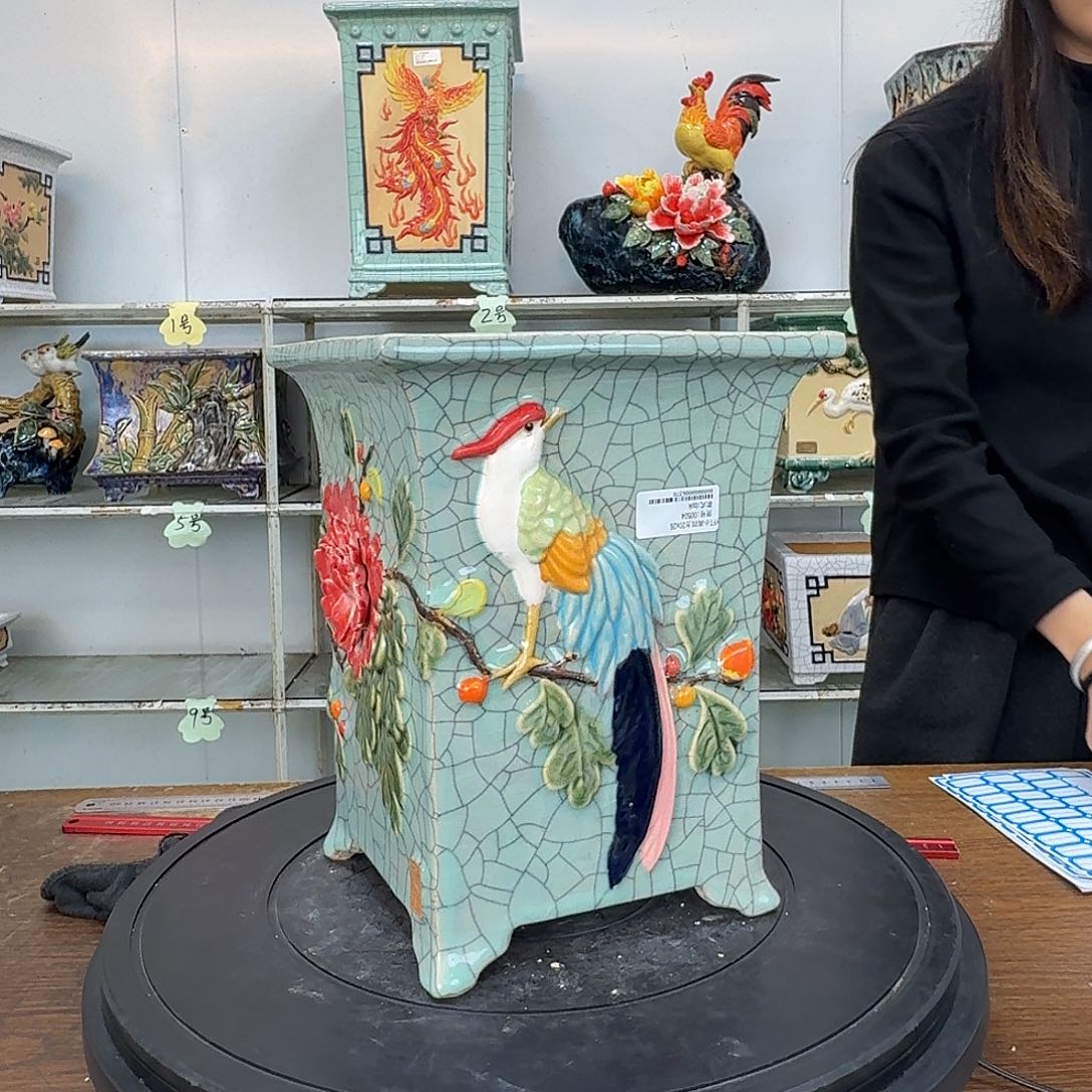 钓***鱼石湾盆石湾盆石湾盆