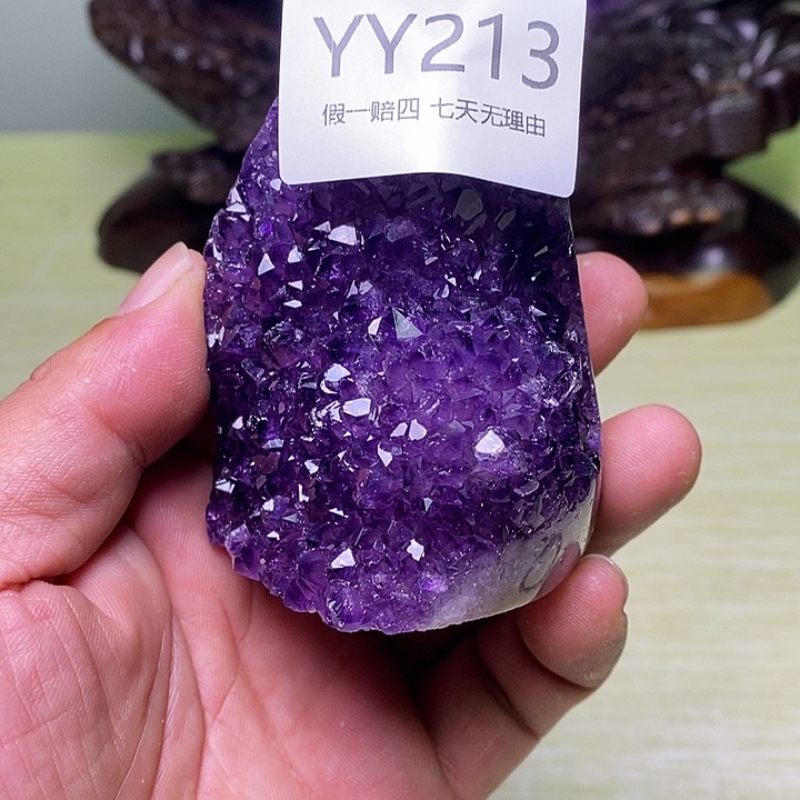 水晶天然水晶家居办公摆件未镶嵌