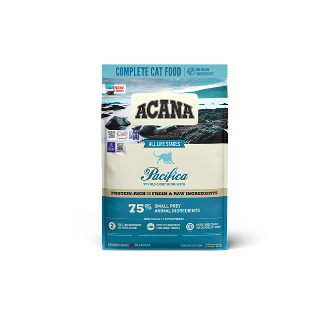 【秒杀】ACANA爱肯拿海洋鱼配方美毛进口猫粮1.8kg效期26/8