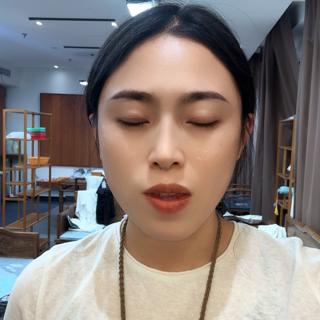 蛇纹石玉合金戒指