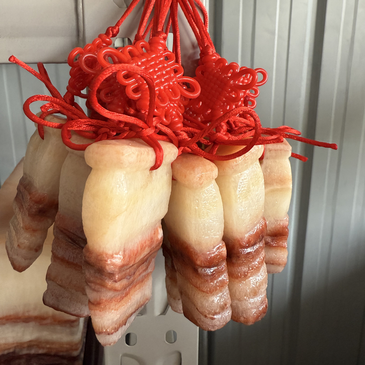 天然石材猪肉石手把件挂件拍一发二 