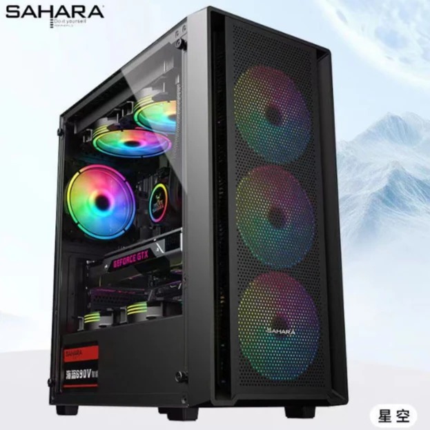 CAOX 普通链接 大型固态渲染天启高性能游戏星空设计水冷