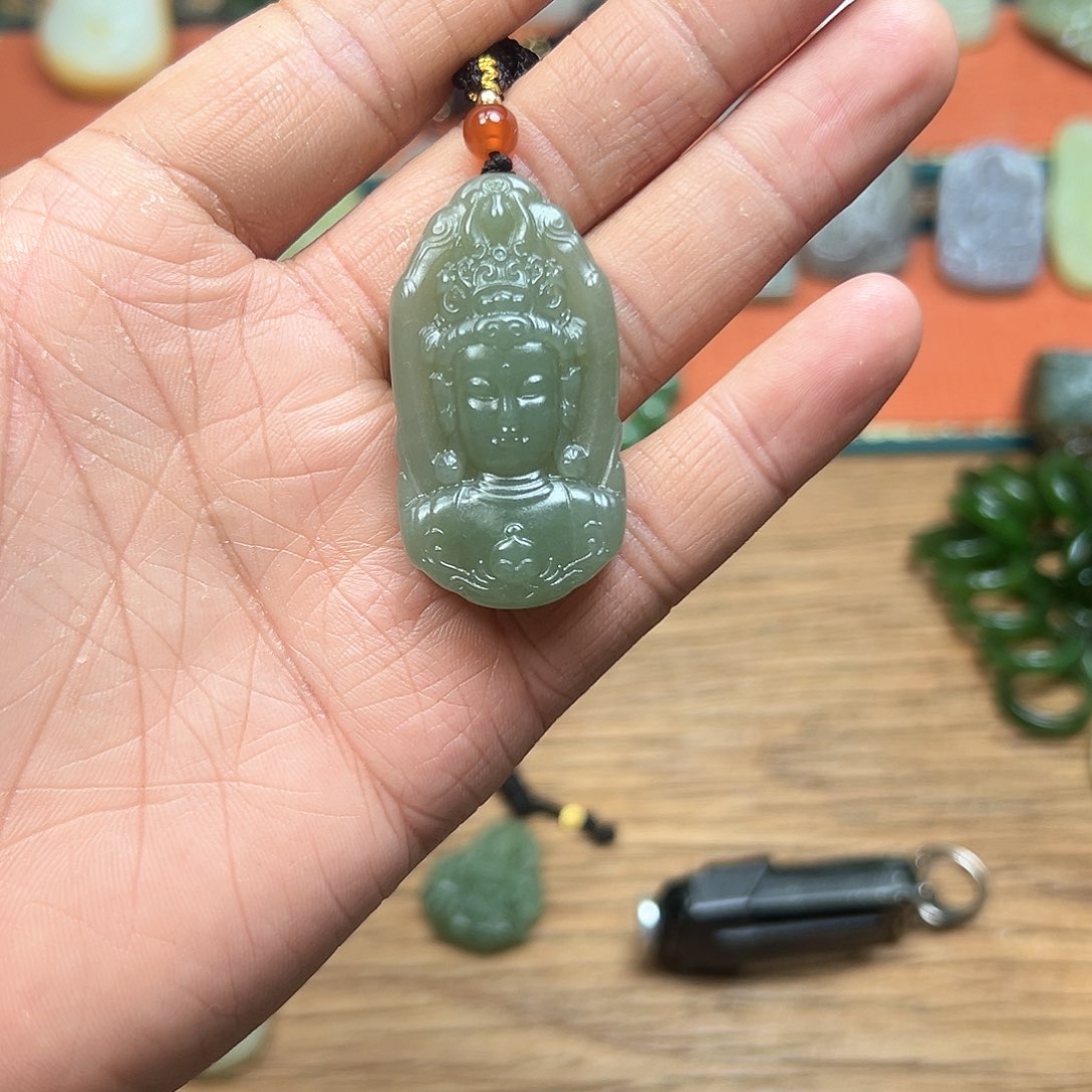 和田玉珠宝半成品未镶嵌