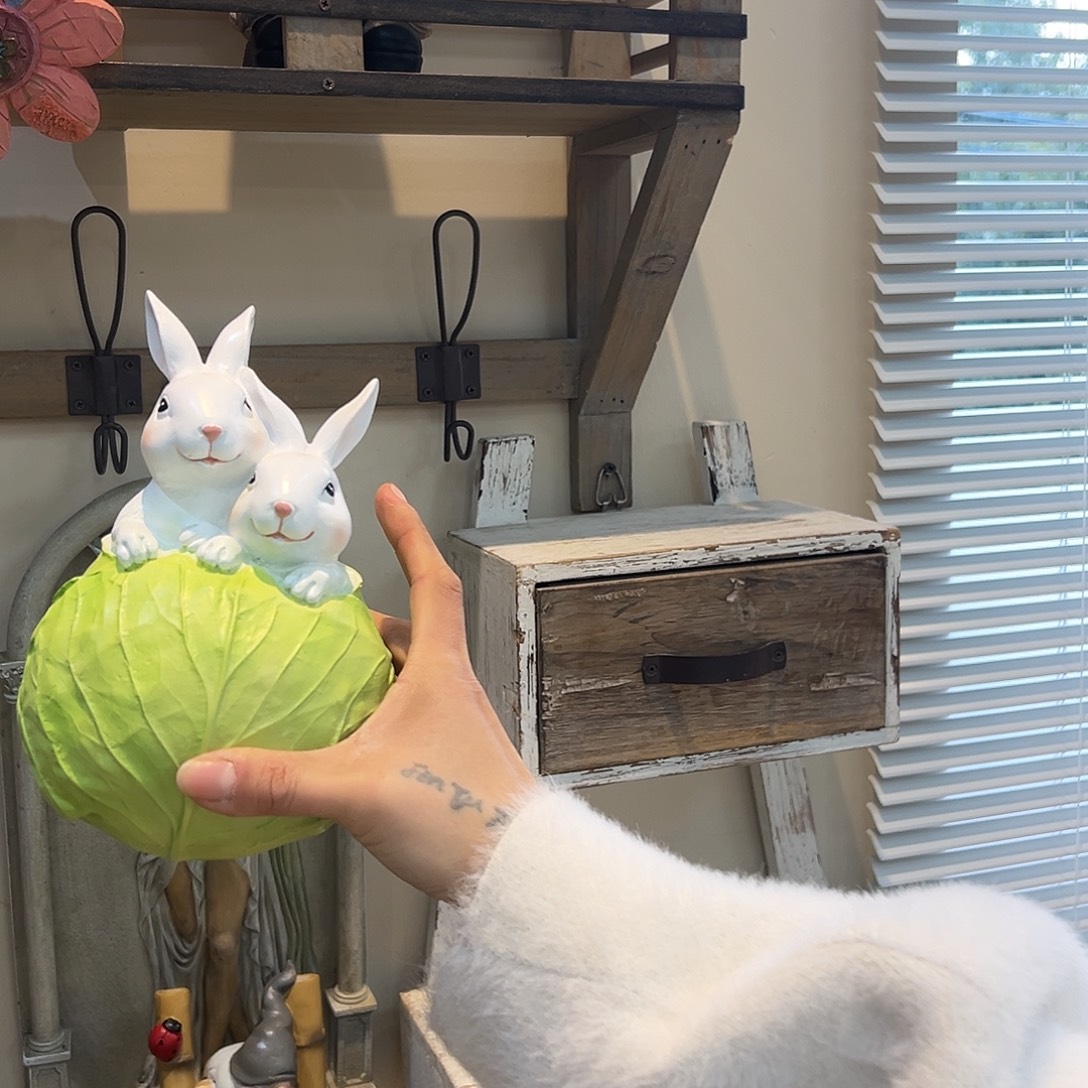 花园摆件红红火火