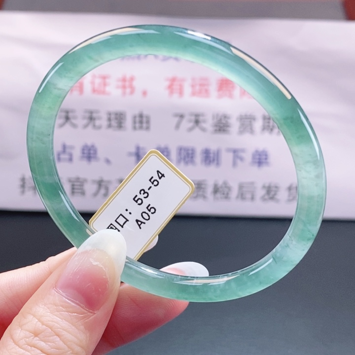 翡翠未镶嵌手镯翡翠手镯158