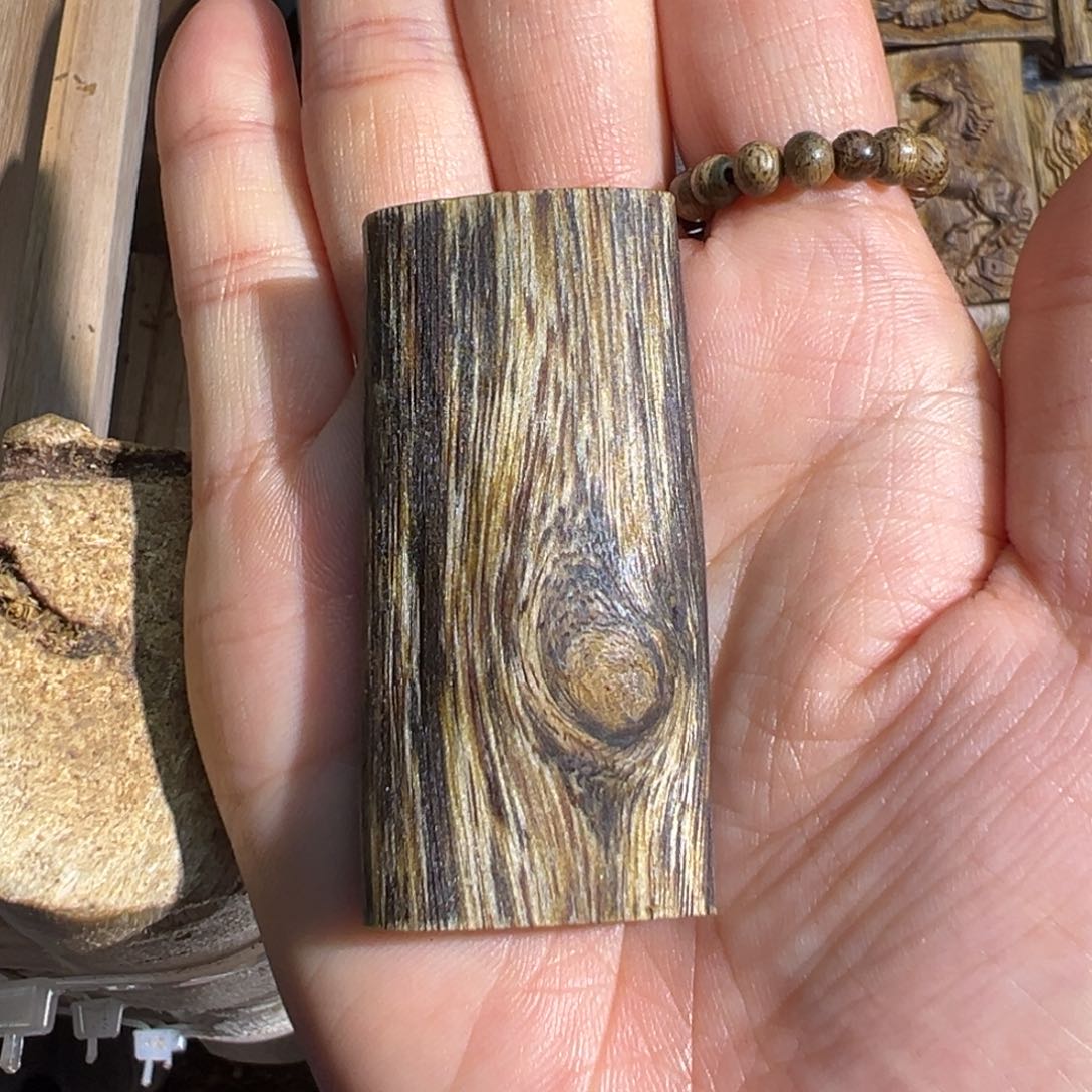 沉香吊坠白棋楠吊坠10.3克