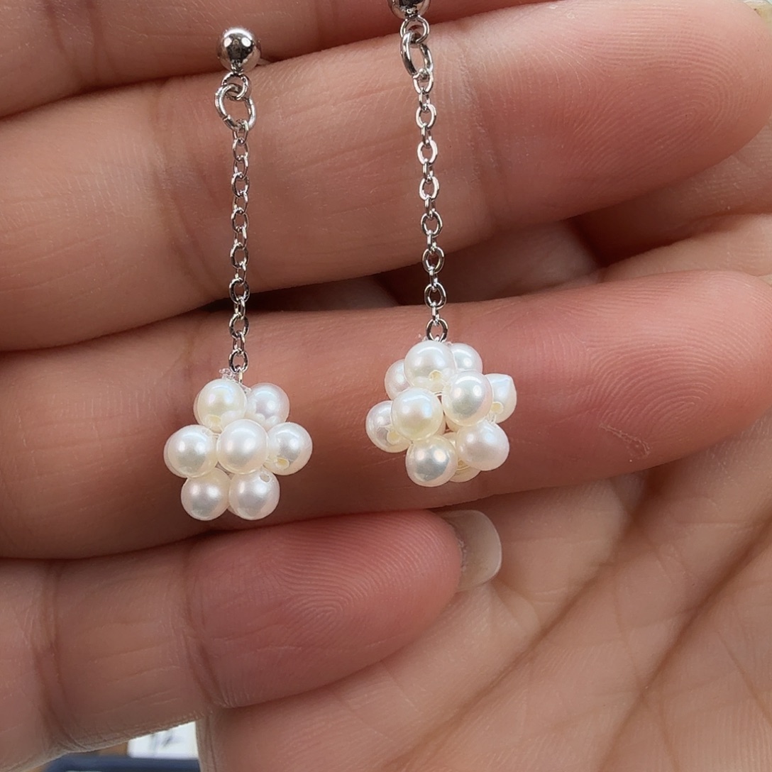 耳饰未镶嵌淡水珍珠