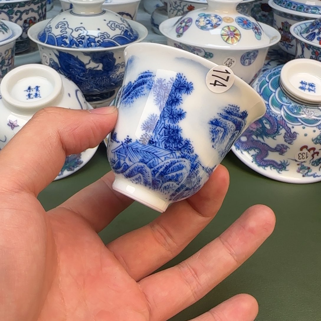 景德镇手工手绘茶具174