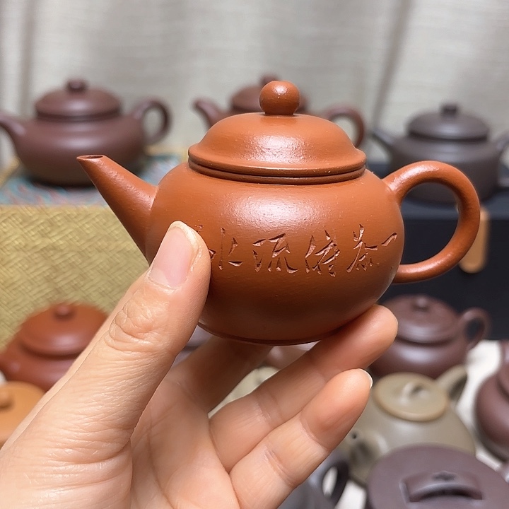 紫砂茶壶用****4赵庄朱泥孤品福利
