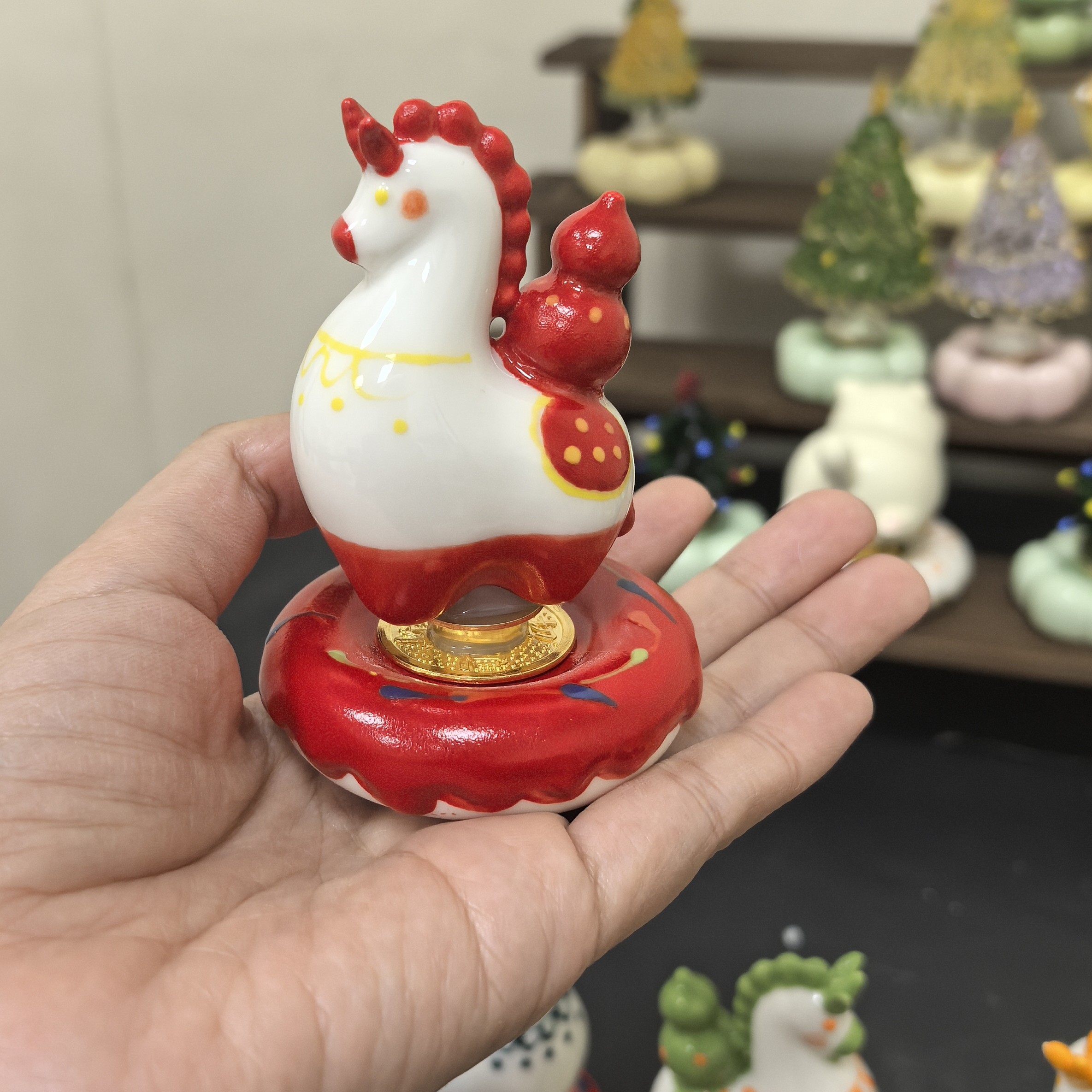 办公室房间创意可爱桌面国潮少女心礼物