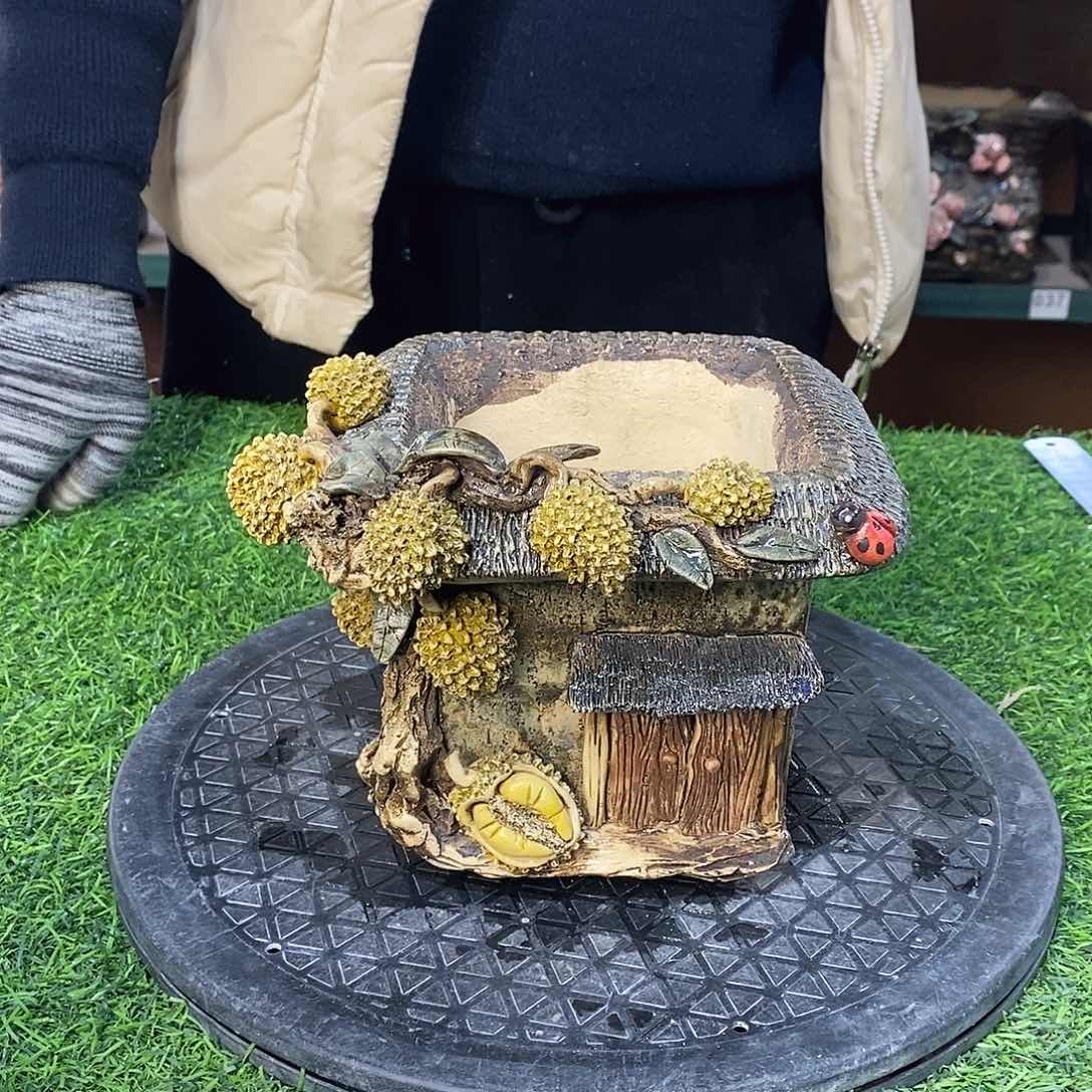 红陶青藤花器多肉花盆