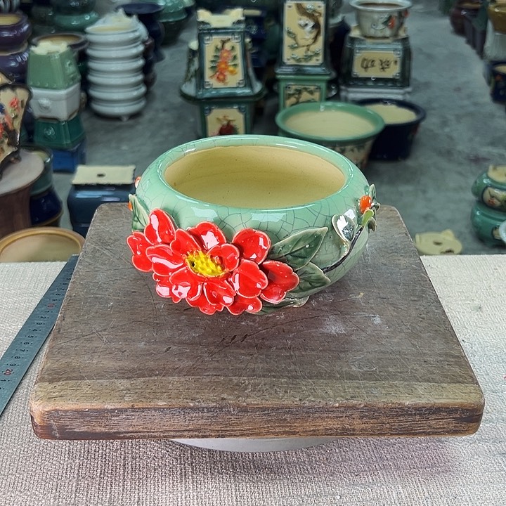 泳坤堂石湾盆陶瓷