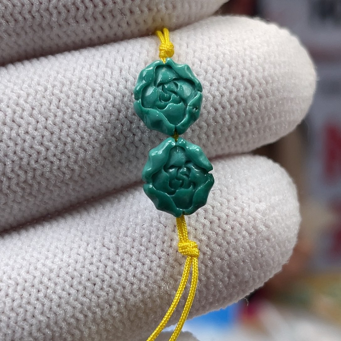 绿松石未镶嵌挂件