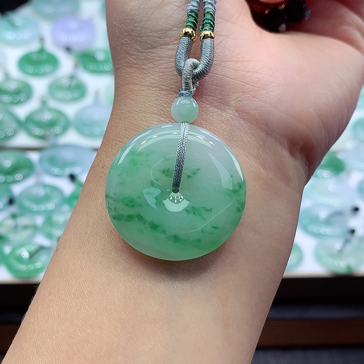 颈饰未镶嵌翡翠11尺寸29.3*5.9