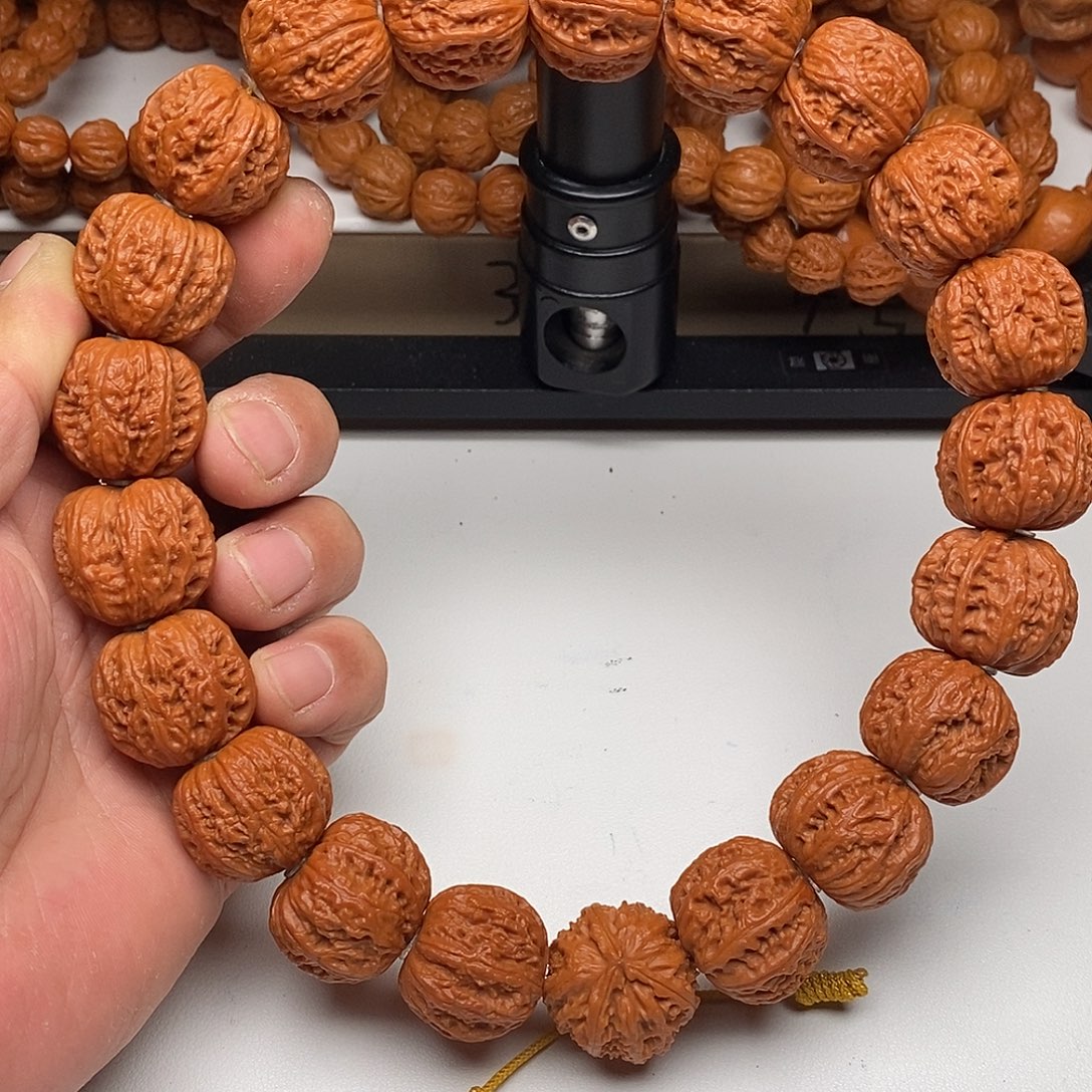 文玩核桃手串文玩核桃2.4磨盘