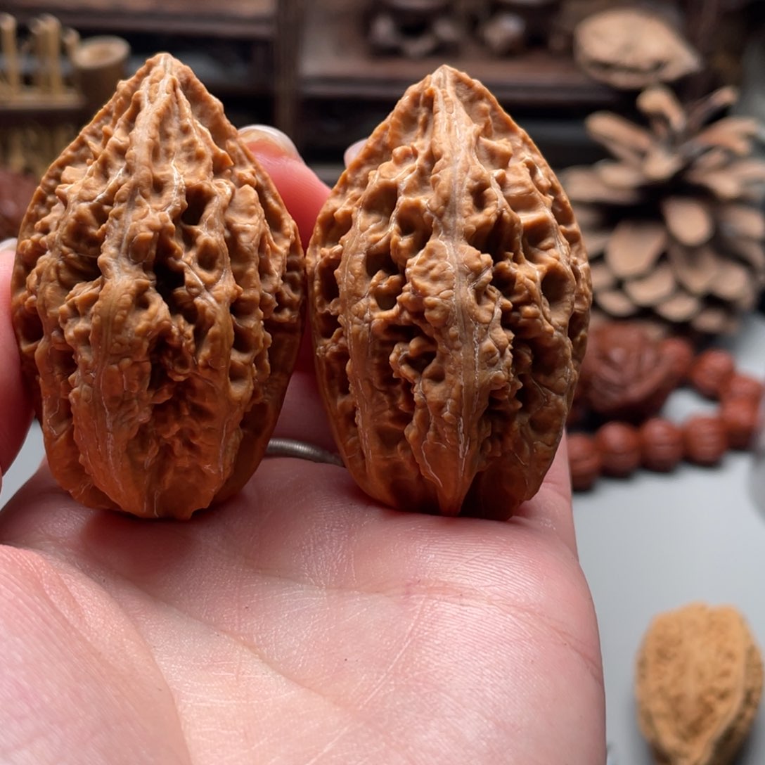 文玩核桃把件净**欢小楸香17