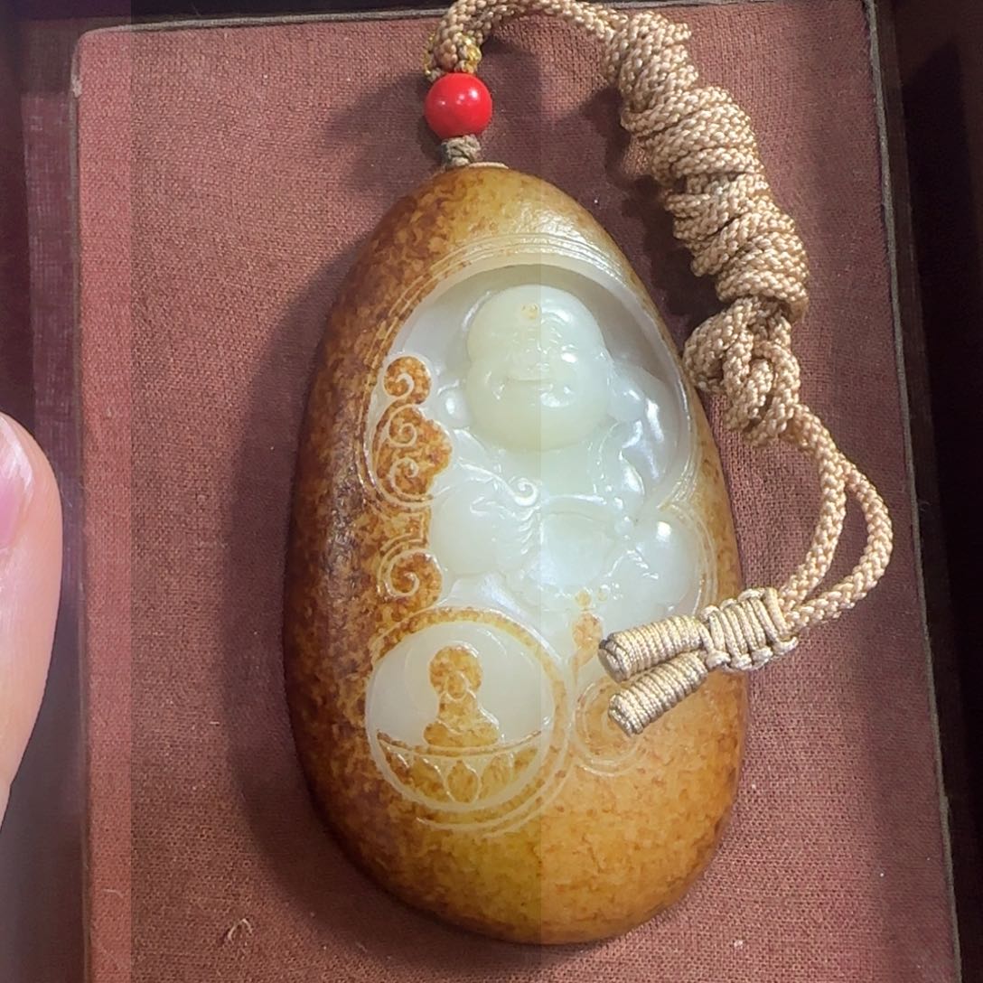 和田玉未镶嵌摆件