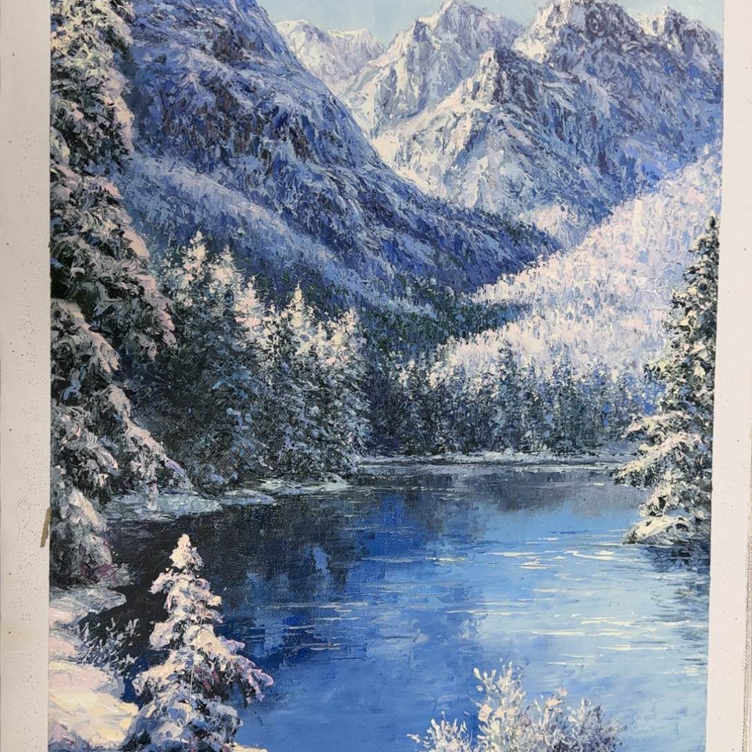 油画加油加油努力加油加油