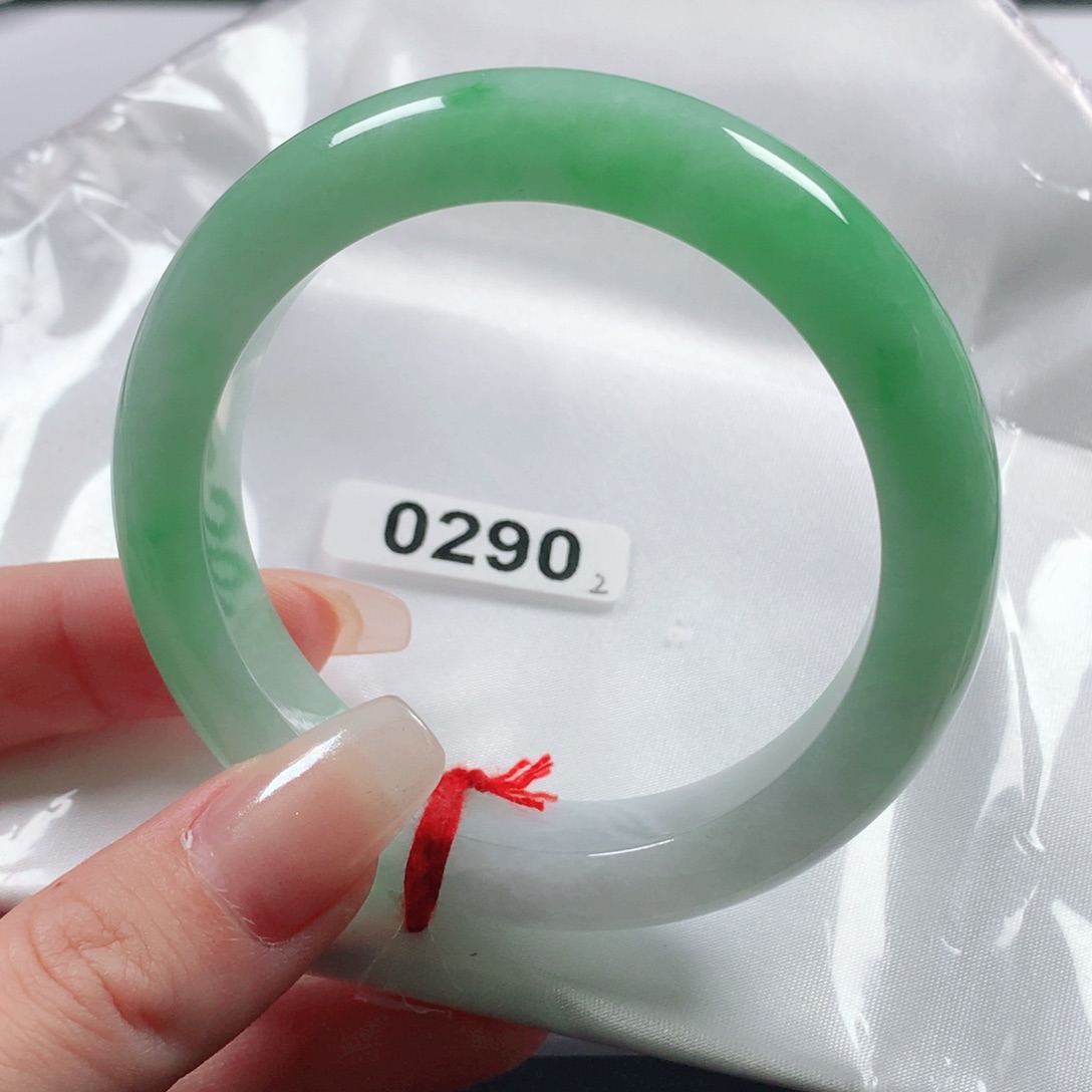 未镶嵌手镯翡翠天然翡翠手镯0290