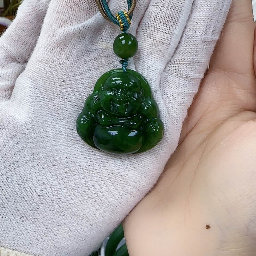 和田玉（碧玉）挂坠未镶嵌