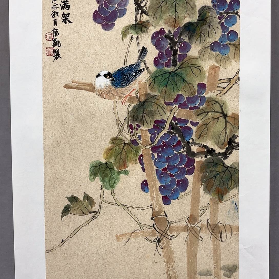 国画国画纯手绘作品请放心去藏