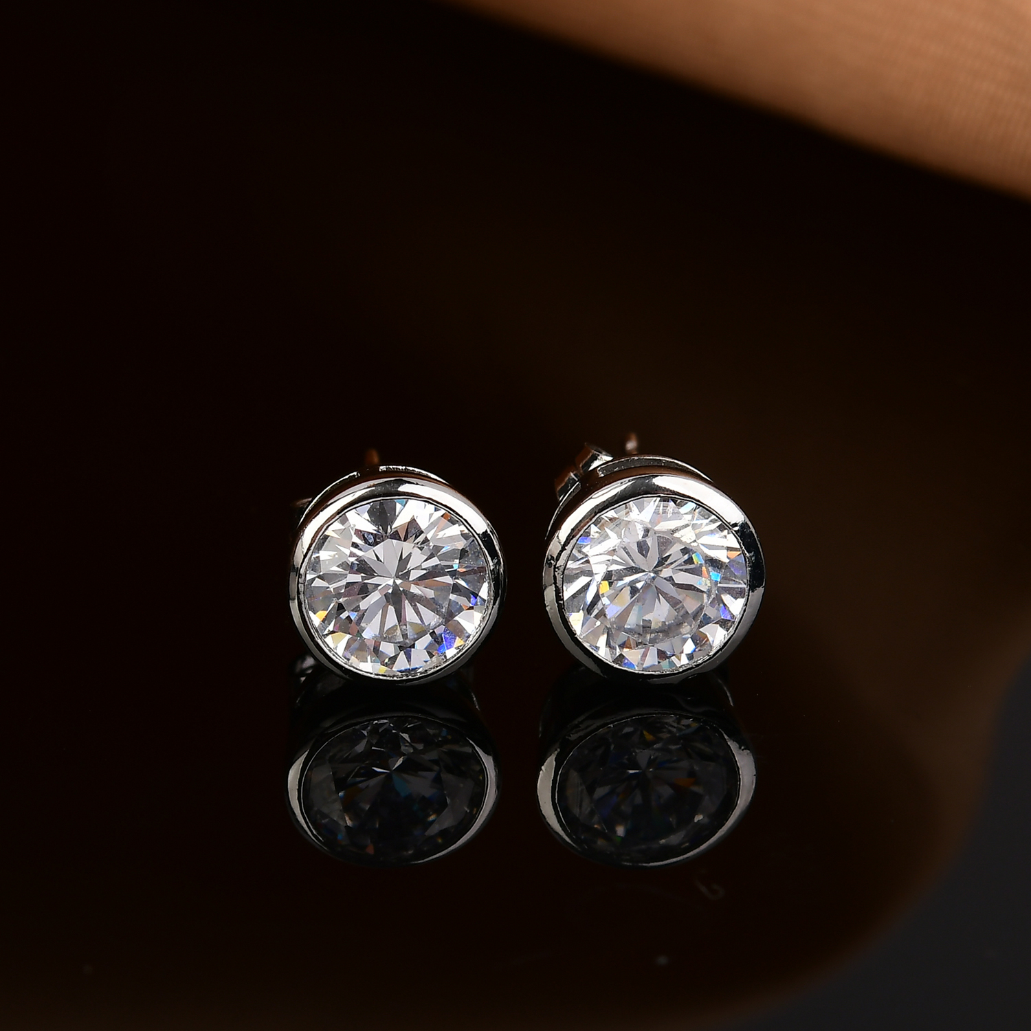 [南非甄选】 NFZX   LC-001 白色泡泡耳钉