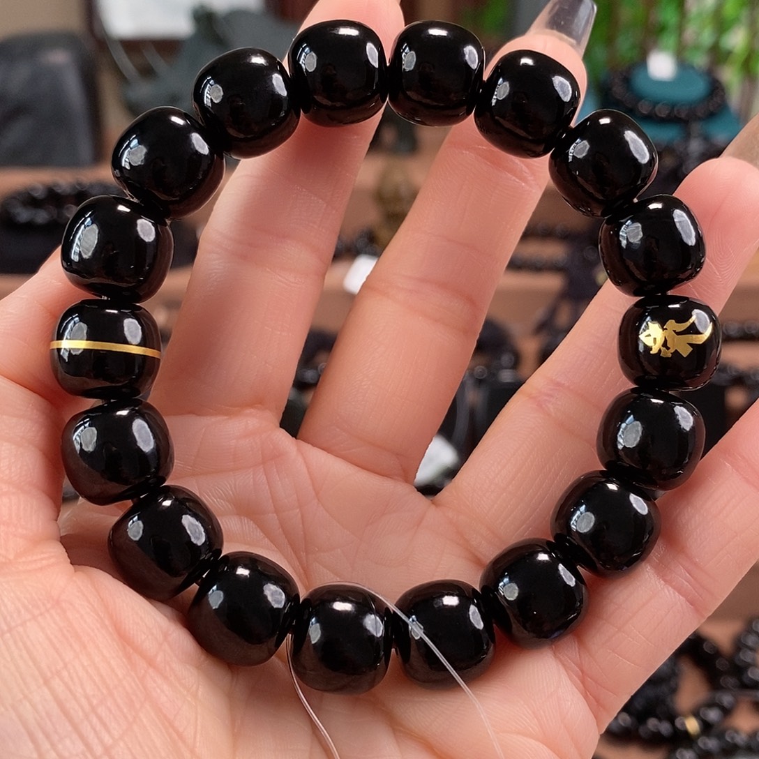 和田玉未镶嵌手链13